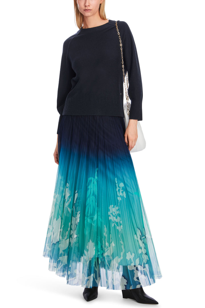 Marc Cain Collection XC 41.25 M51 395 Midnight Blue Jumper - Olivia Grace Fashion
