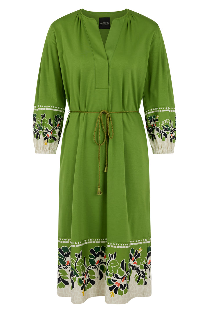 Marc Cain Collections AC 21.34 J44 526 Garden Green Flower Print Dress