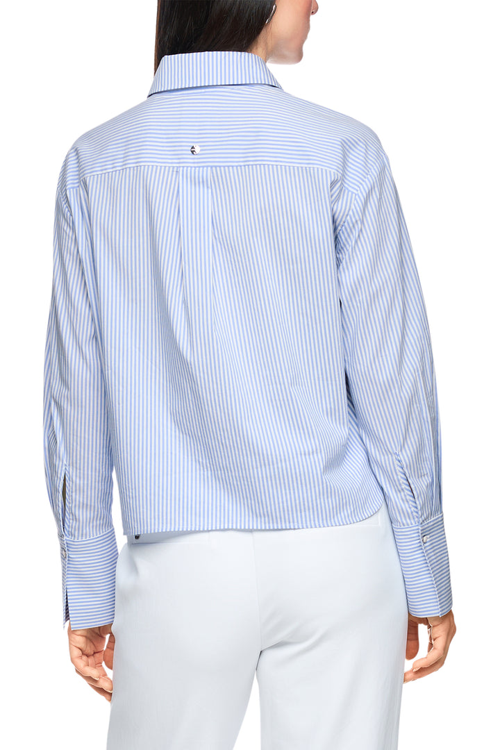 Marc Cain Collections AC 51.27 W59 319 Magical Blue Stripe Blouse