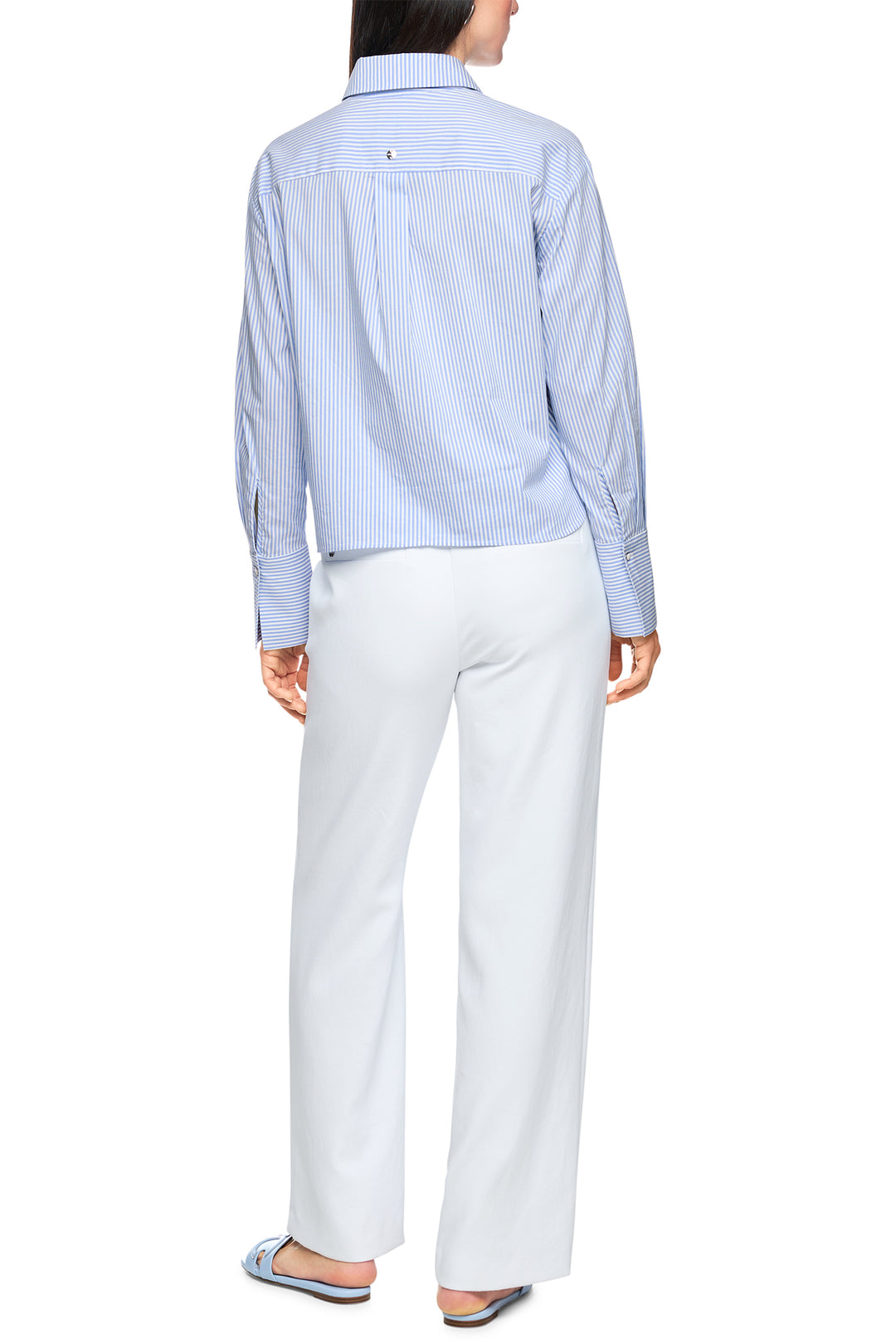 Marc Cain Collections AC 51.27 W59 319 Magical Blue Stripe Blouse