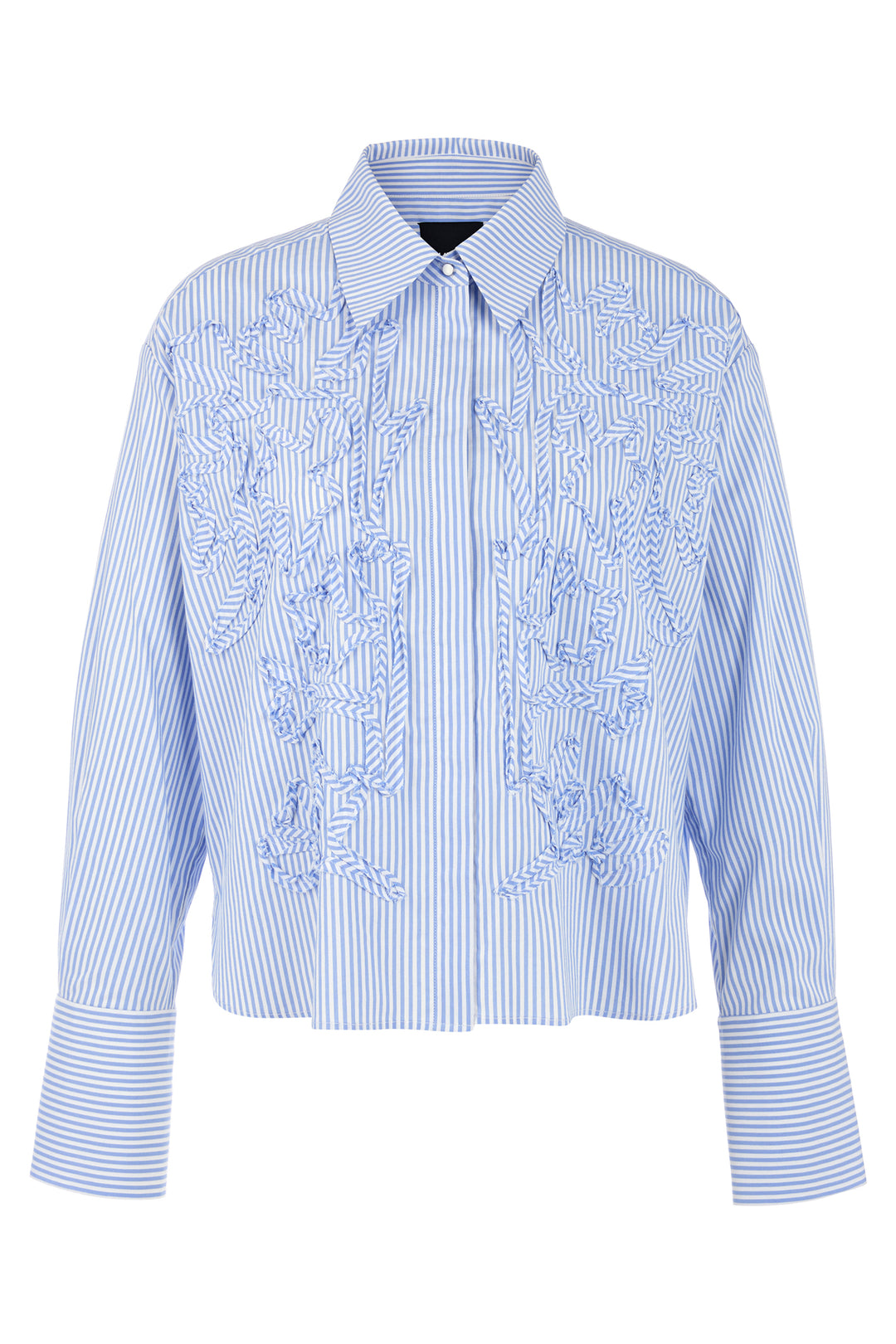 Marc Cain Collections AC 51.27 W59 319 Magical Blue Stripe Blouse