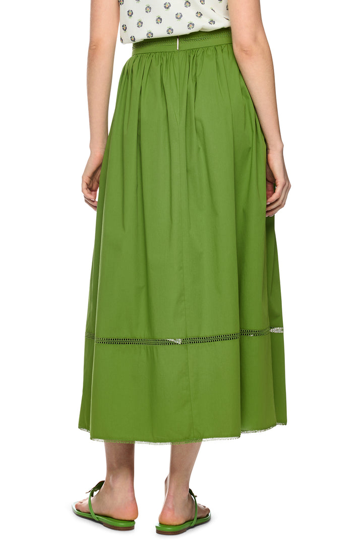Marc Cain Collections AC 71.28 W50 526 Garden Green Maxi Skirt