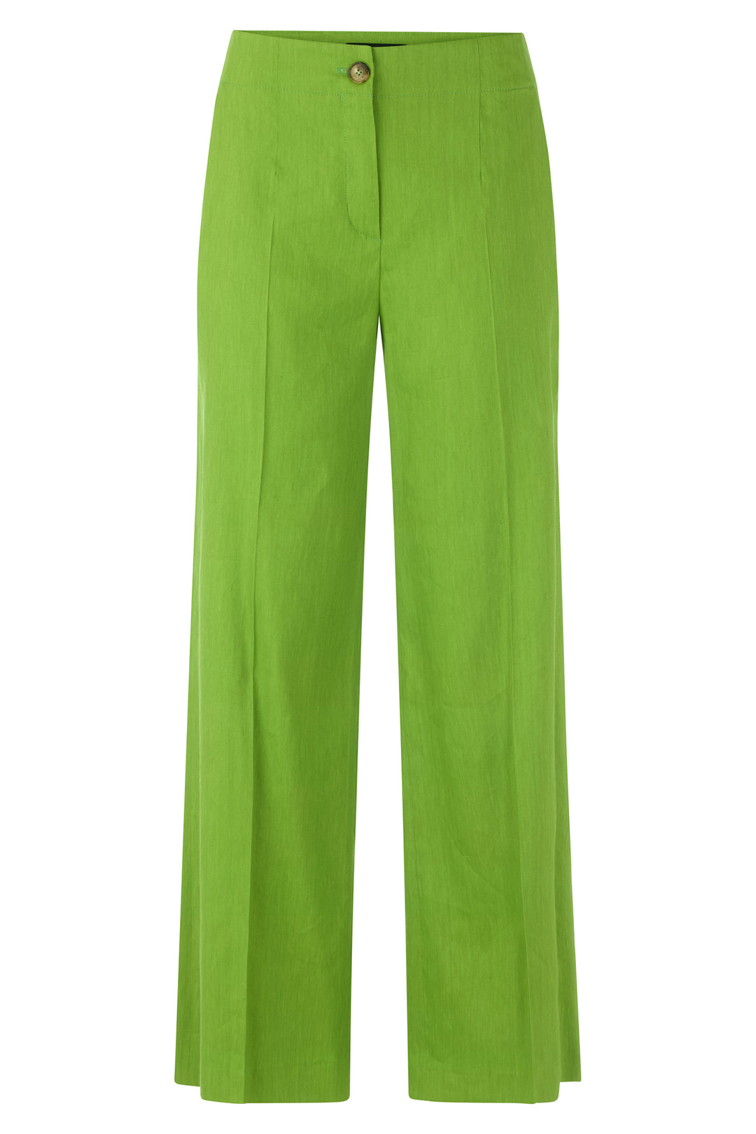 Marc Cain Collections AC 81.69 W70 526 Garden Green Linen Blend Trousers