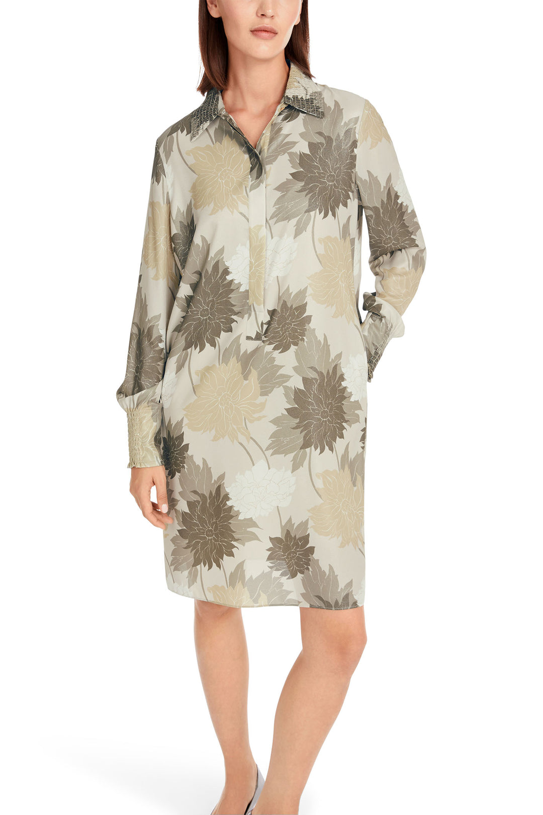 Marc Cain Collections Dress Deep Pearl Green YC 21.06 W14 127 Olivia Grace Fashion Marc Cain Collections Dress Deep Pearl Green YC 21.06 W14 127 Olivia Grace Fashion