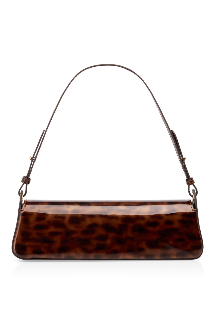 Marc Cain Collections Soft Cappuccino Brown Leather Bag BC TI.03 L11 606