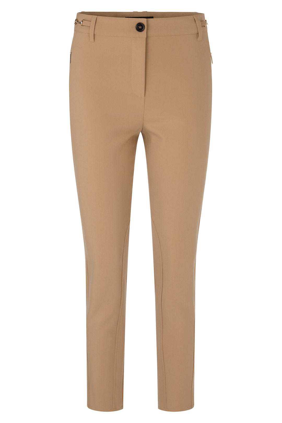 Marc Cain Collections Tannin Brown Woven Trousers, product shot