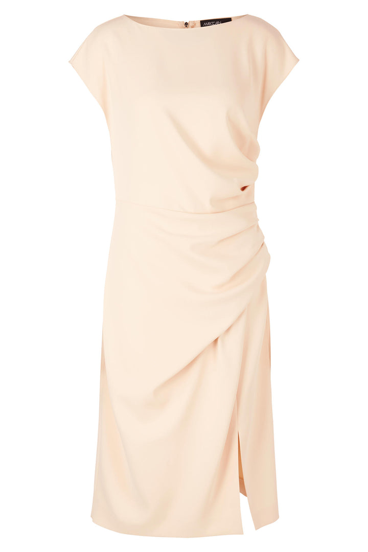 Marc Cain Collections VC 21.25 W56 132 Dark Cream Cap Sleeve Dress