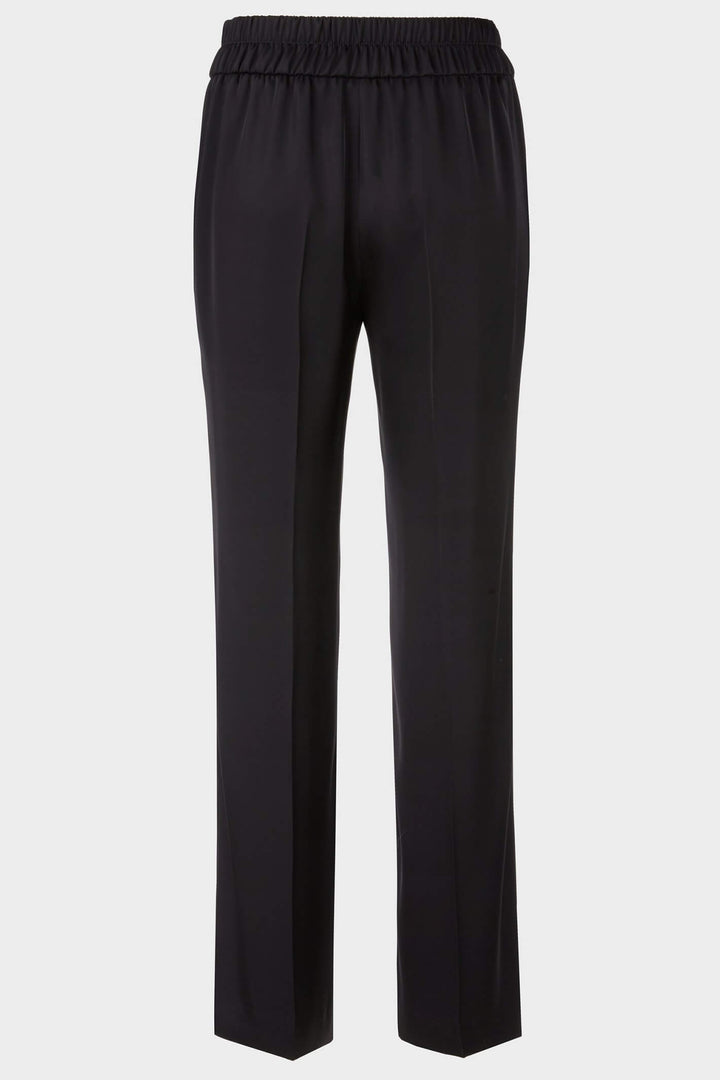 Marc Cain Collections VC 81.56 W15 Washington 900 Black Wide Fit Trousers - Olivia Grace Fashion