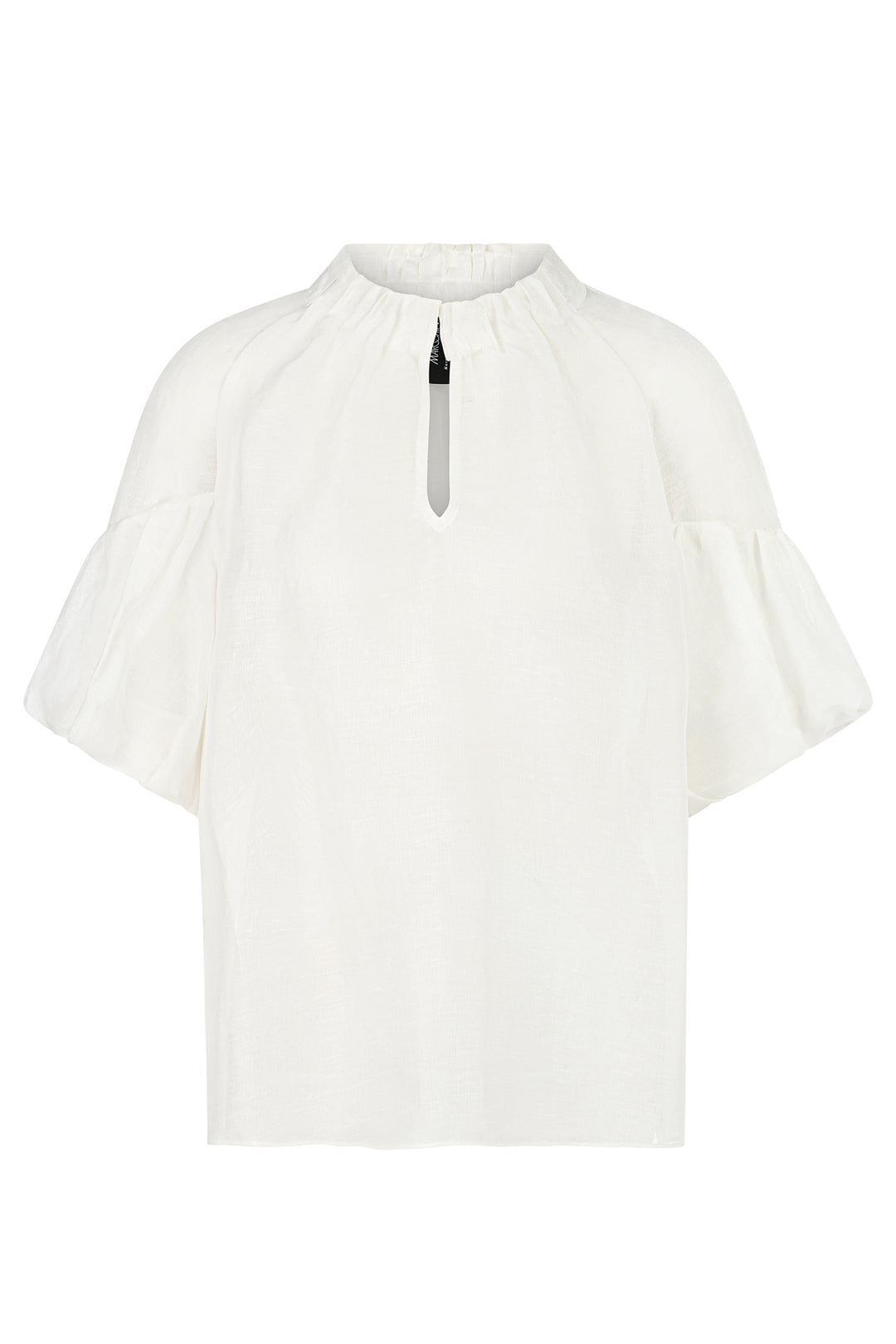 Marc Cain Collections YC 51.42 W86 Off White Linen Silk Blouse
