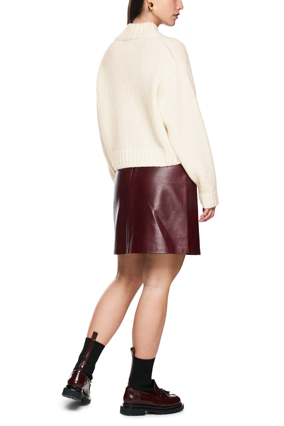Marc Cain Collections ZC 41.61 M07 Off White Jumper 110 - Olivia Grace Fashion