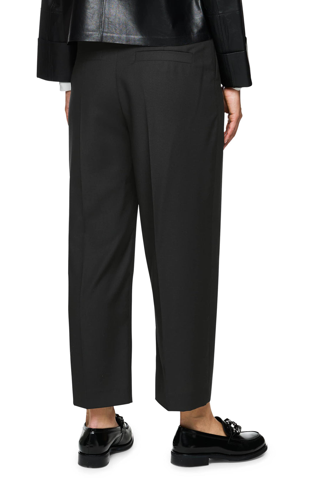 Marc Cain Collections ZC 81.20 W29 Black Crop Trousers 900 - Olivia Grace Fashion