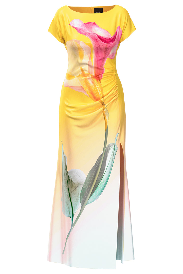 Marc Cain Glam AG 21.22 W10 233 Dianthus Calla Lily Print Dress