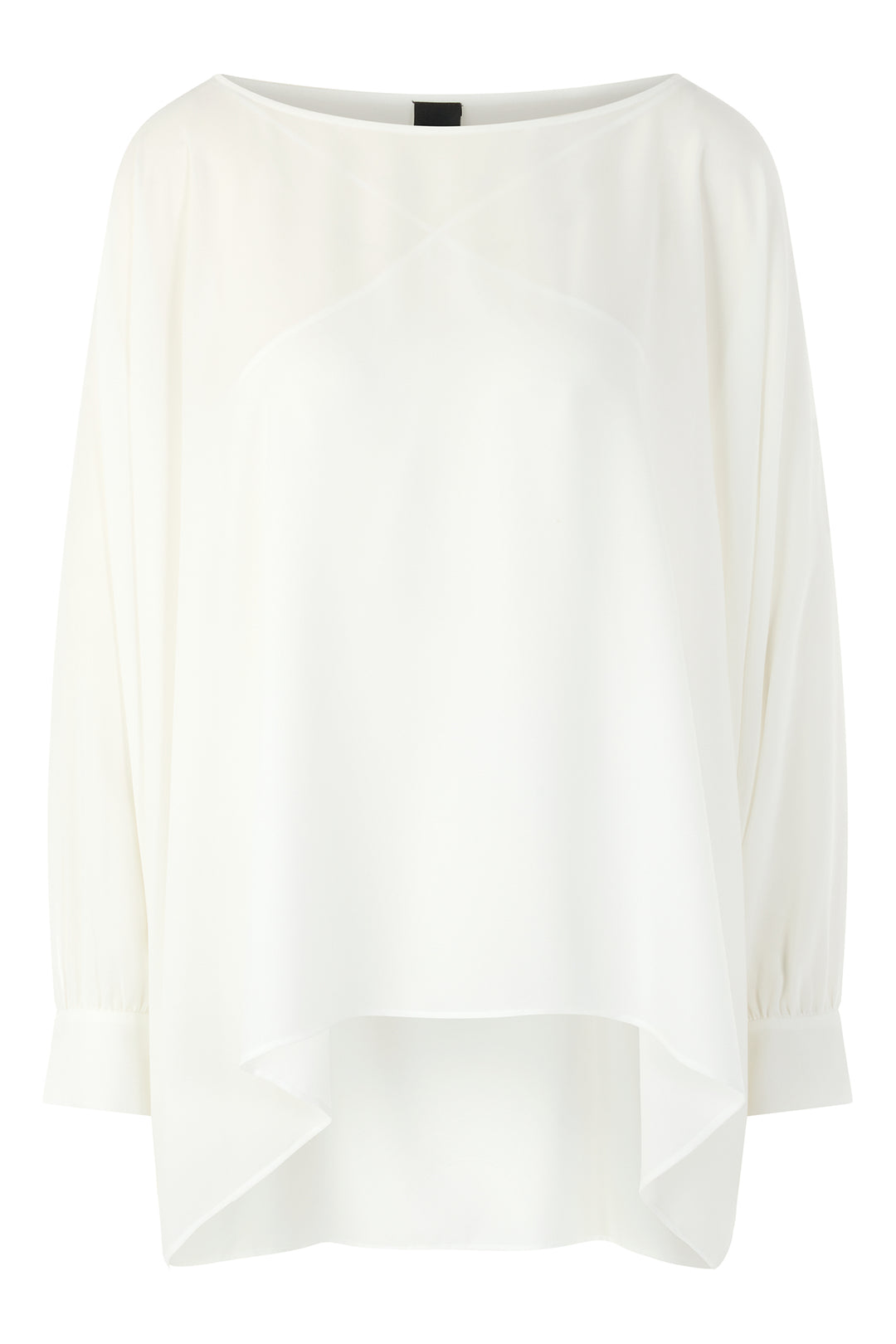 Marc Cain Glam AG 51.10 W90 Off-White Batwing Tunic Top