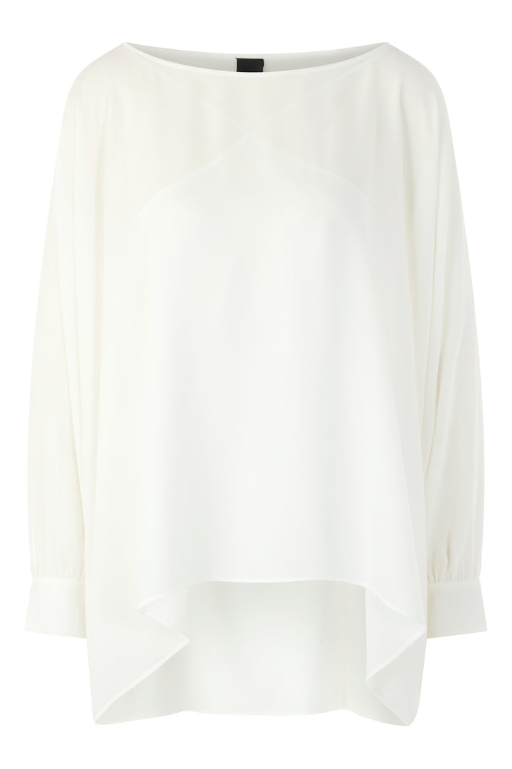 Marc Cain Glam AG 51.10 W90 Off-White Batwing Tunic Top