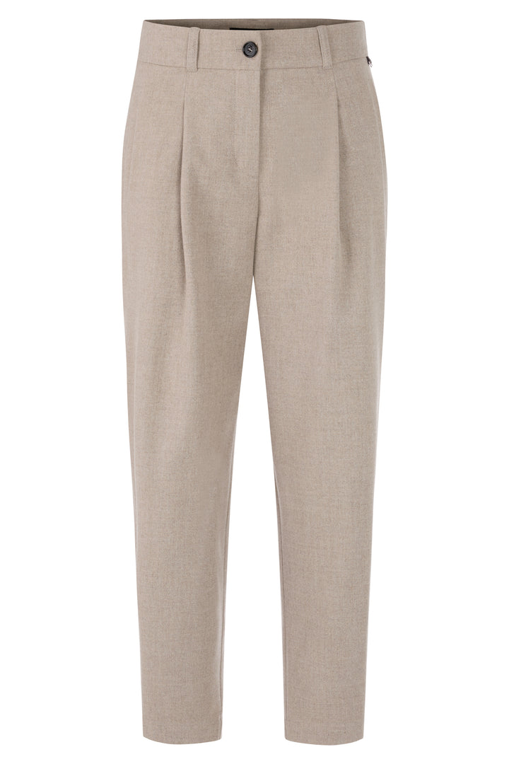 Beige pants on a white background