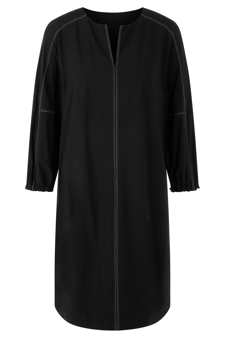 Marc Cain Sports AS 21.05 J40 900 Black Loose Fit Dress