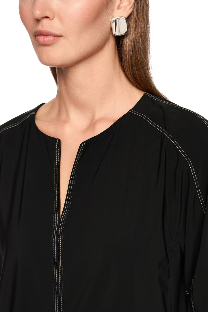 Marc Cain Sports AS 21.05 J40 900 Black Loose Fit Dress