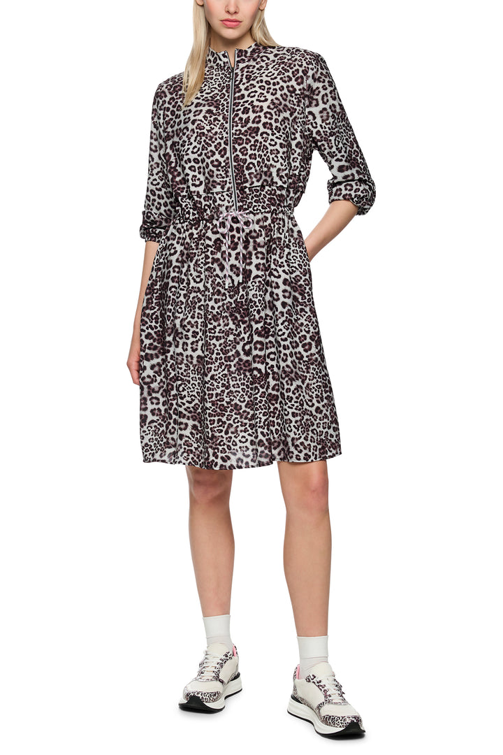 Marc Cain Sports AS 21.16 W12 293 Brown Leopard Print Dress