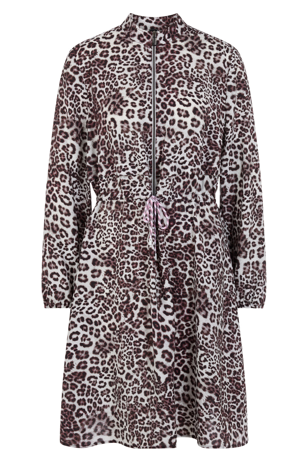 Marc Cain Sports AS 21.16 W12 293 Brown Leopard Print Dress