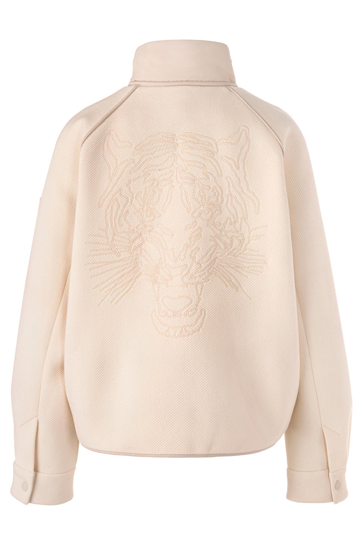 Marc Cain Sports AS 31.14 W28 153 Magnolia Cream Embossed Jacket