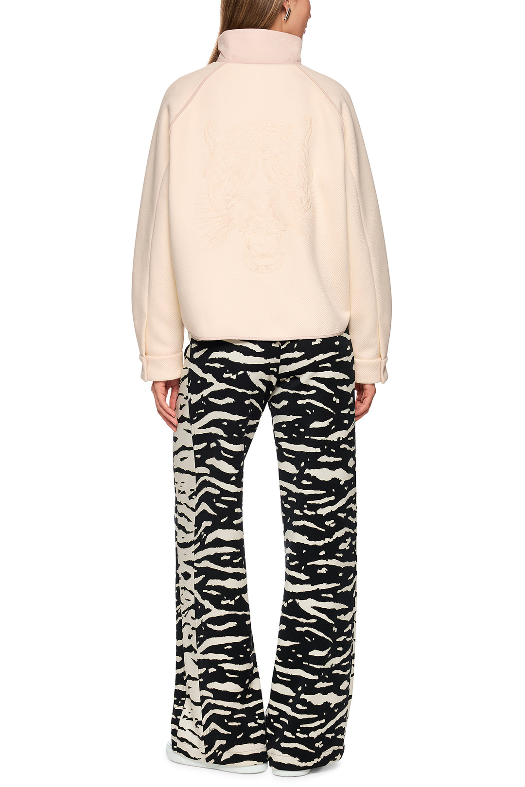 Marc Cain Sports AS 31.14 W28 153 Magnolia Cream Embossed Jacket