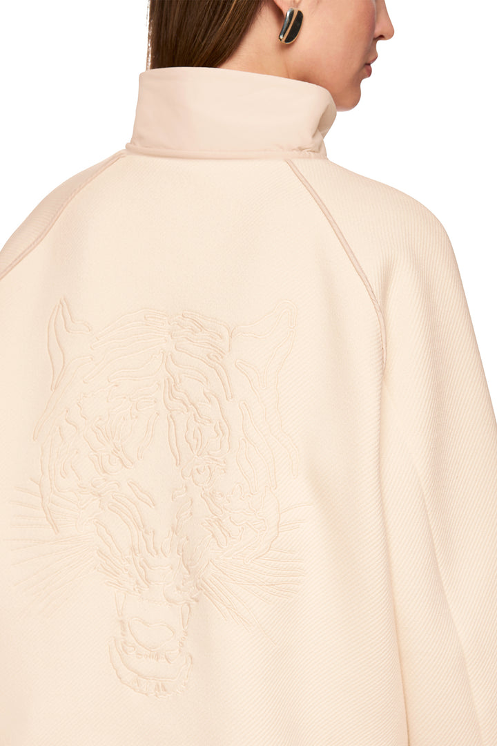 Marc Cain Sports AS 31.14 W28 153 Magnolia Cream Embossed Jacket