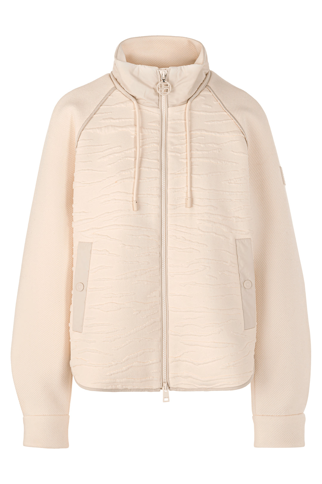 Marc Cain Sports AS 31.14 W28 153 Magnolia Cream Embossed Jacket