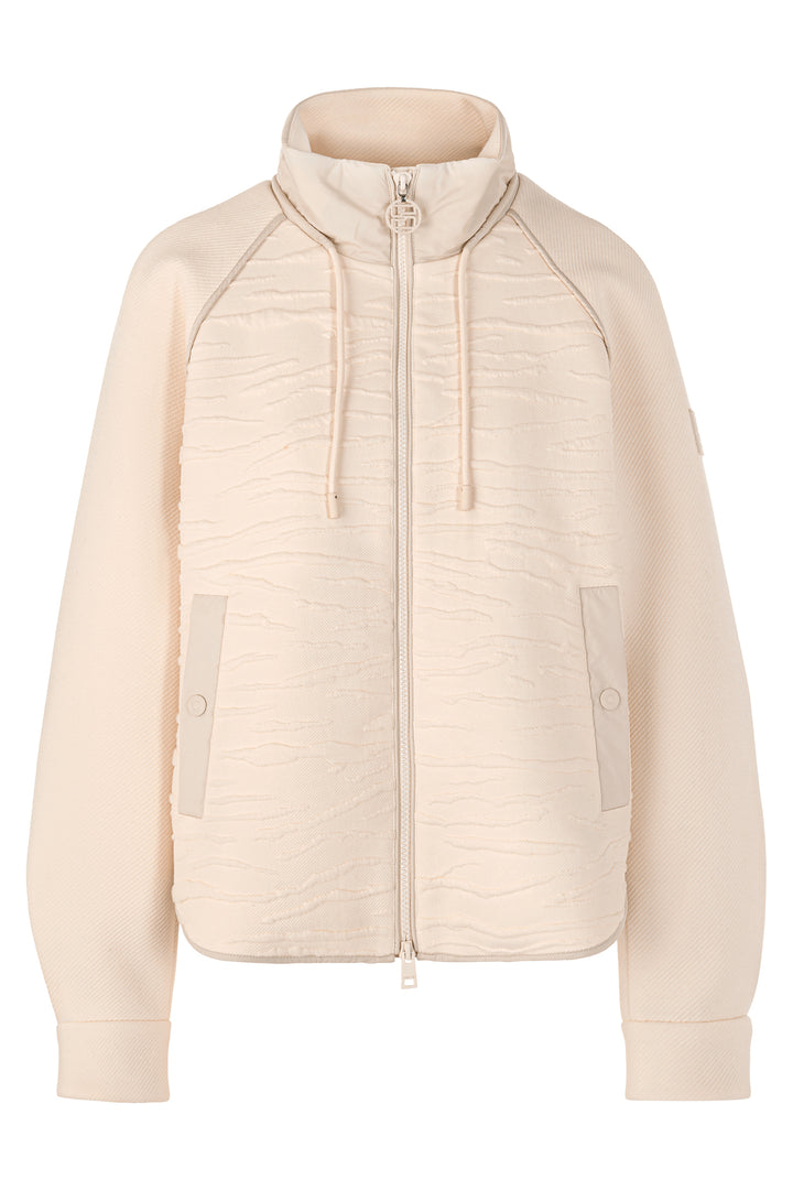 Marc Cain Sports AS 31.14 W28 153 Magnolia Cream Embossed Jacket