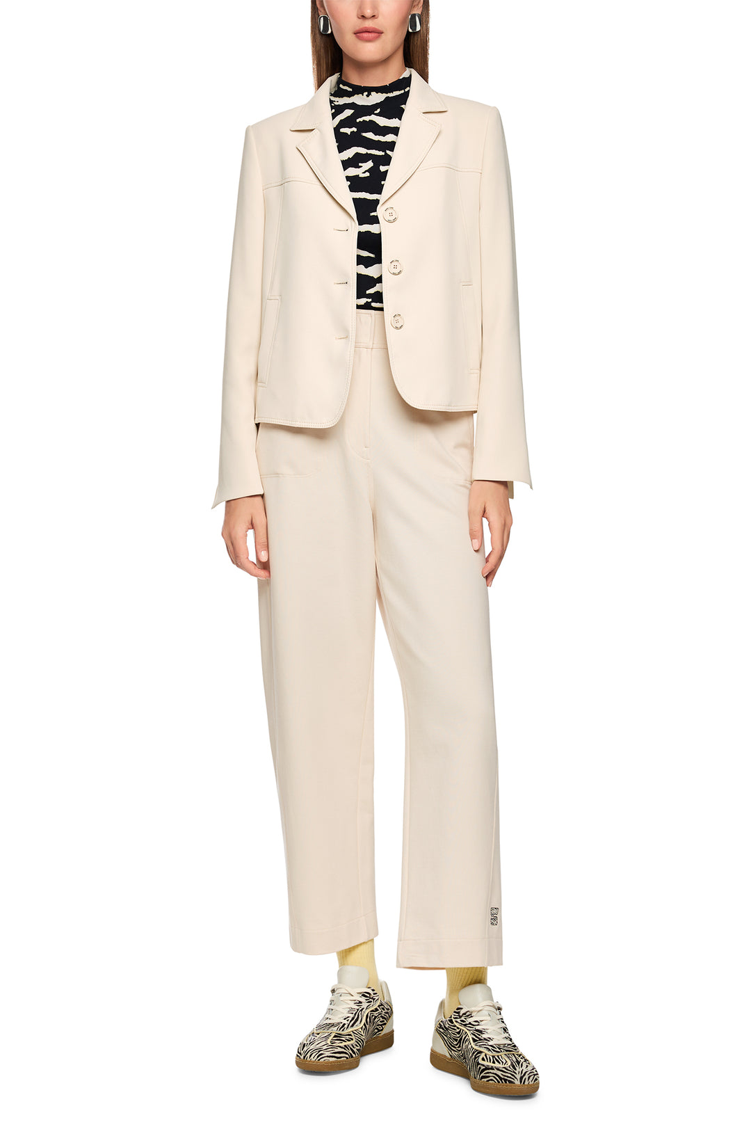 Marc Cain Sports AS 34.12 W05 153 Magnolia Cream Blazer Jacket