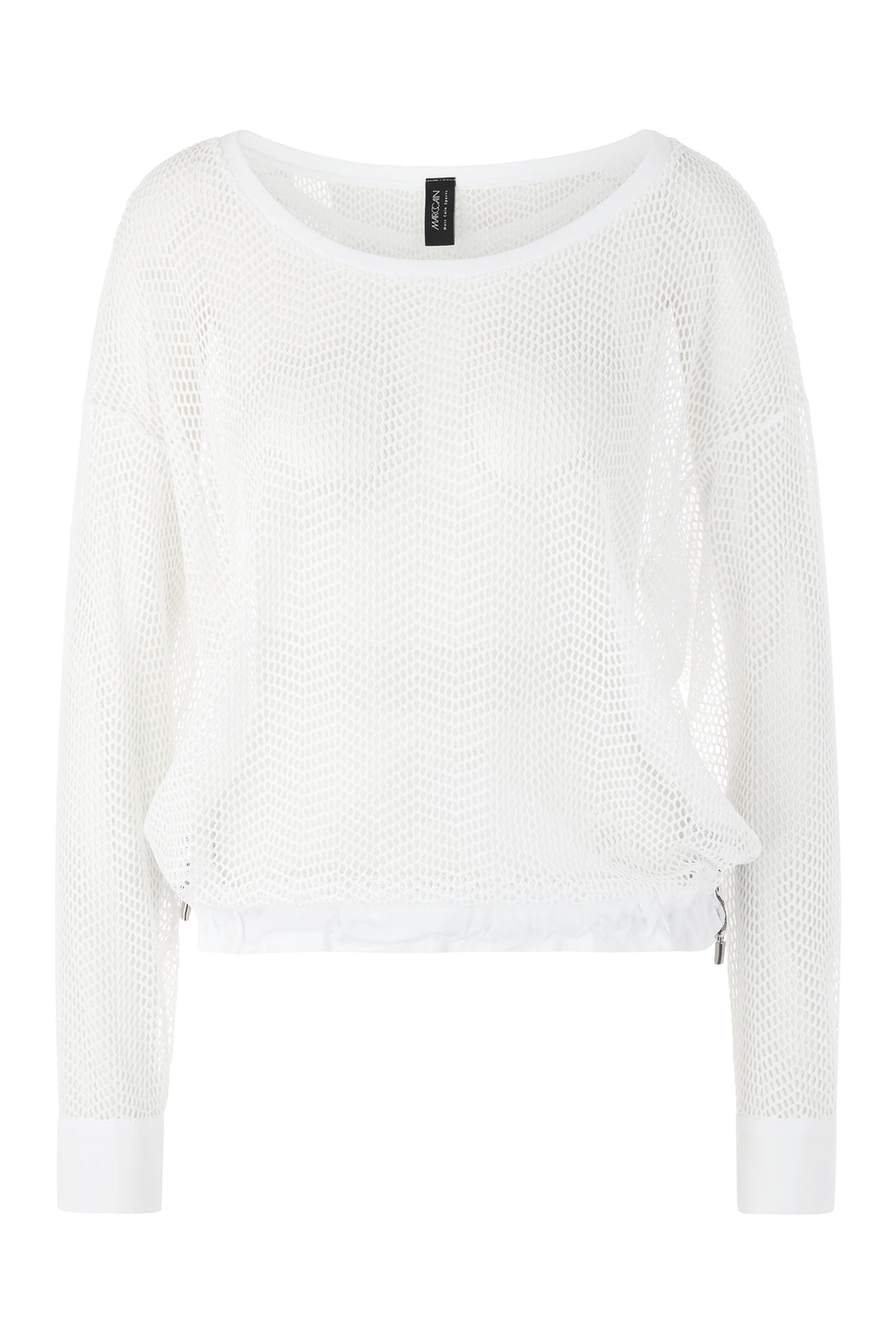Marc Cain Sports AS 48.46 J65 100 White Mesh Top