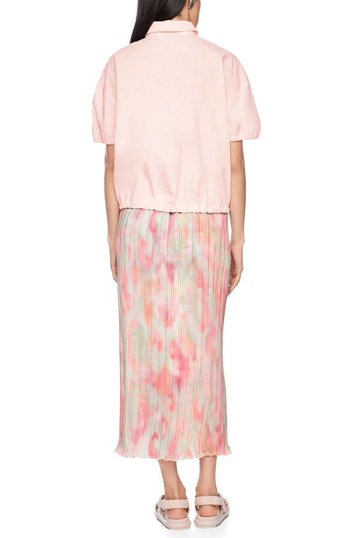 Marc Cain Sports AS 51.21 W80 Rosewater Pink Drawstring Waist Blouse