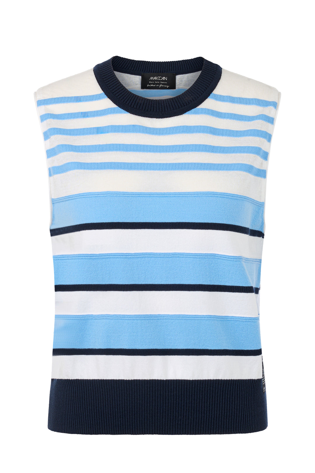 Marc Cain Sports AS 61.07 M26 362 Little Boy Blue Stripe Tank Top