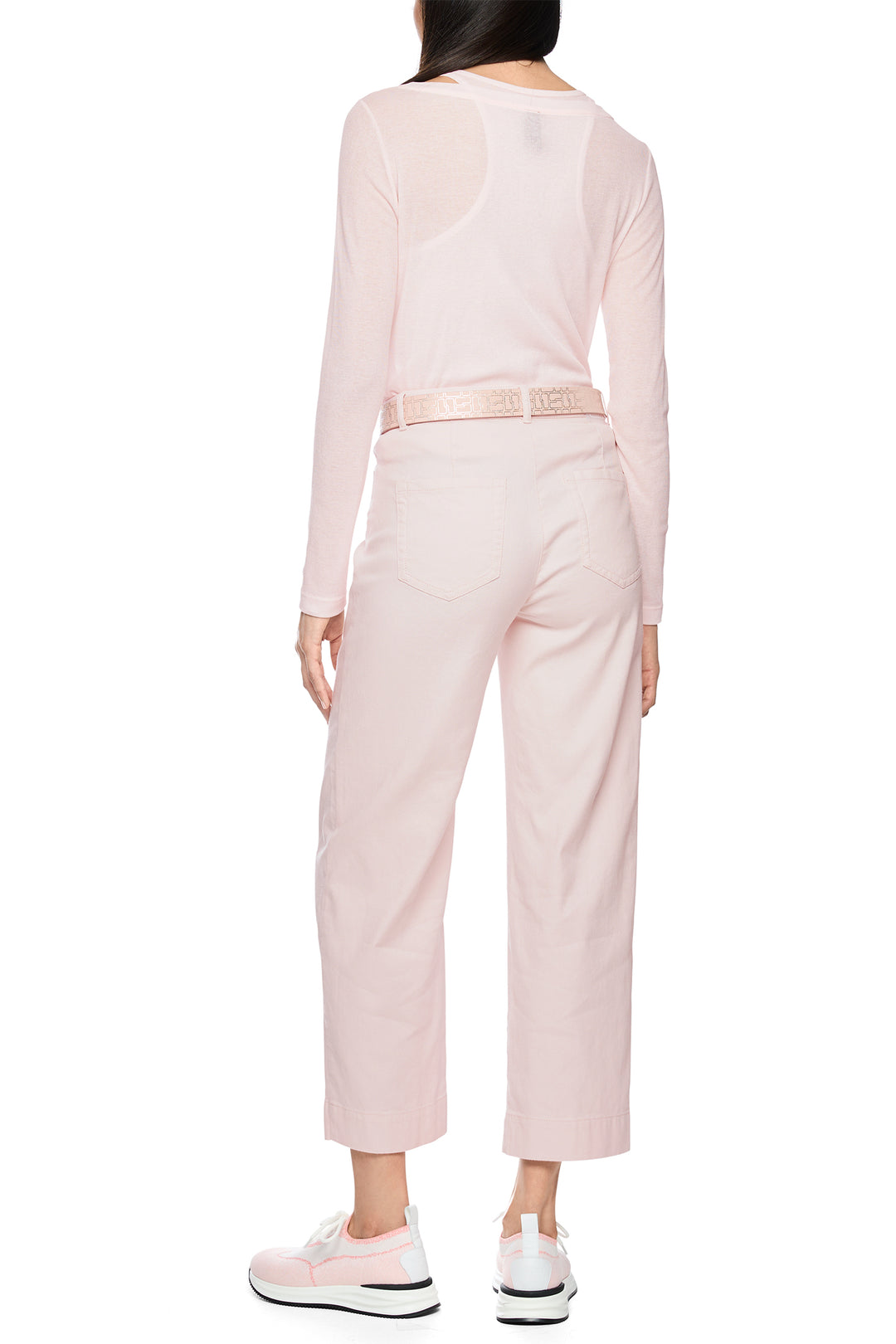 Marc Cain Sports AS 81.41 W30 202 Rosewater Pink Cropped Jeans