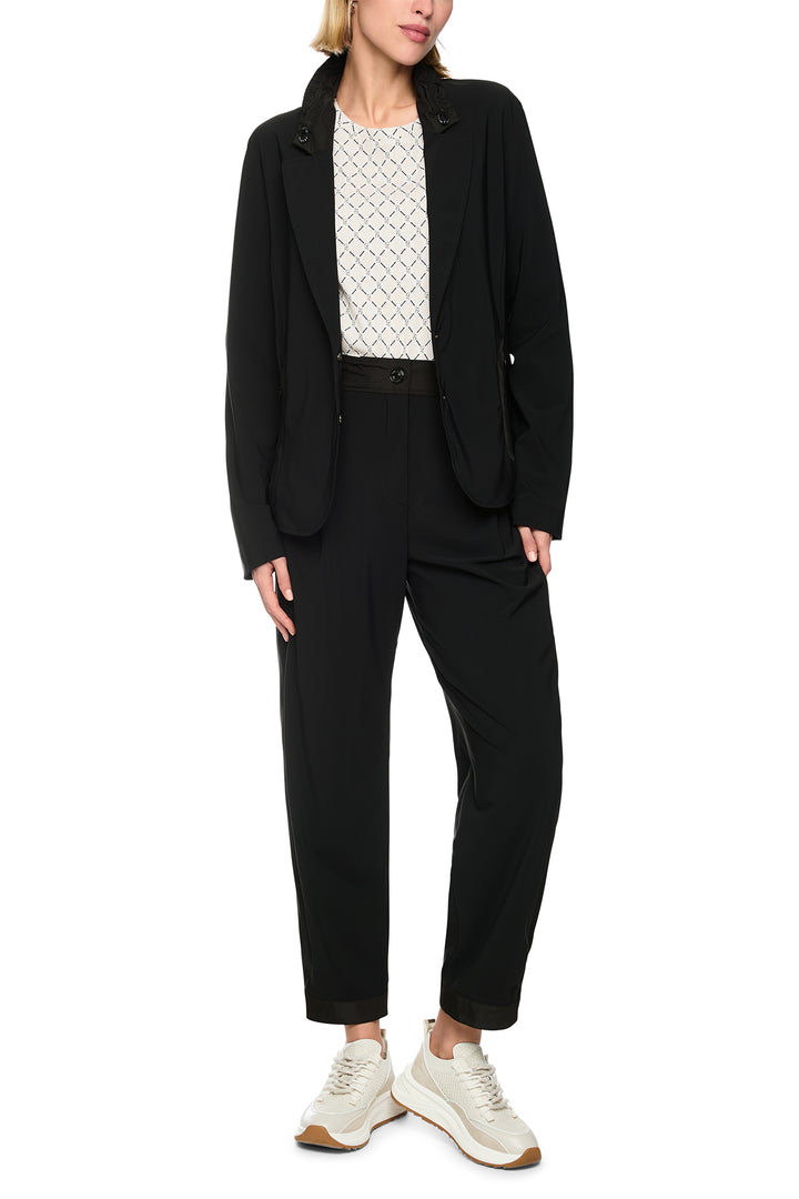 Marc Cain Sports Black Cropped Trousers BS 81.05 J40