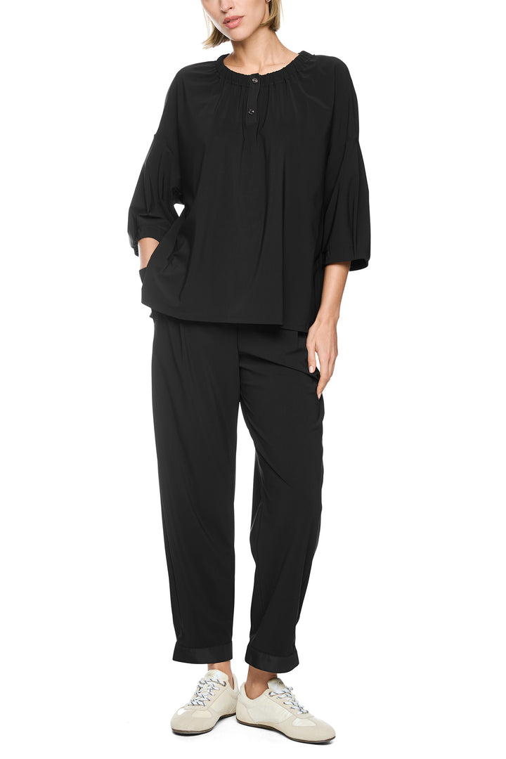 Marc Cain Sports Black Jersey Blouse BS 51.05 J40