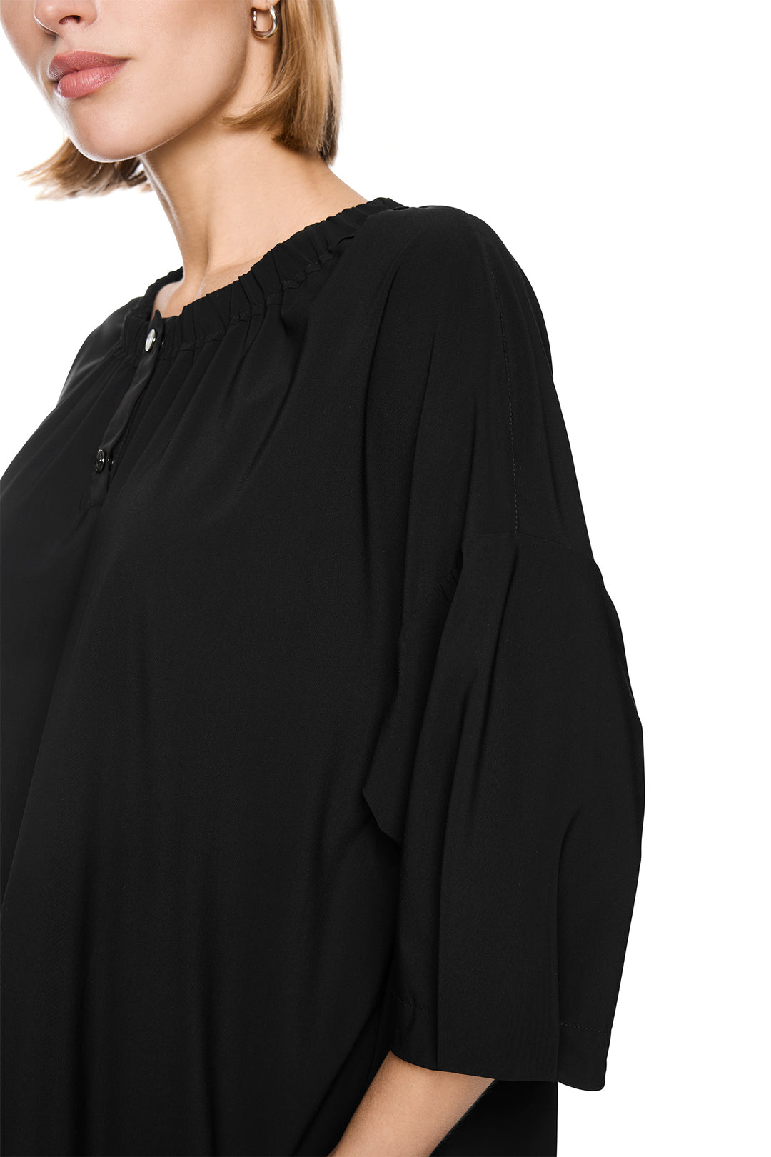 Marc Cain Sports Black Jersey Blouse BS 51.05 J40
