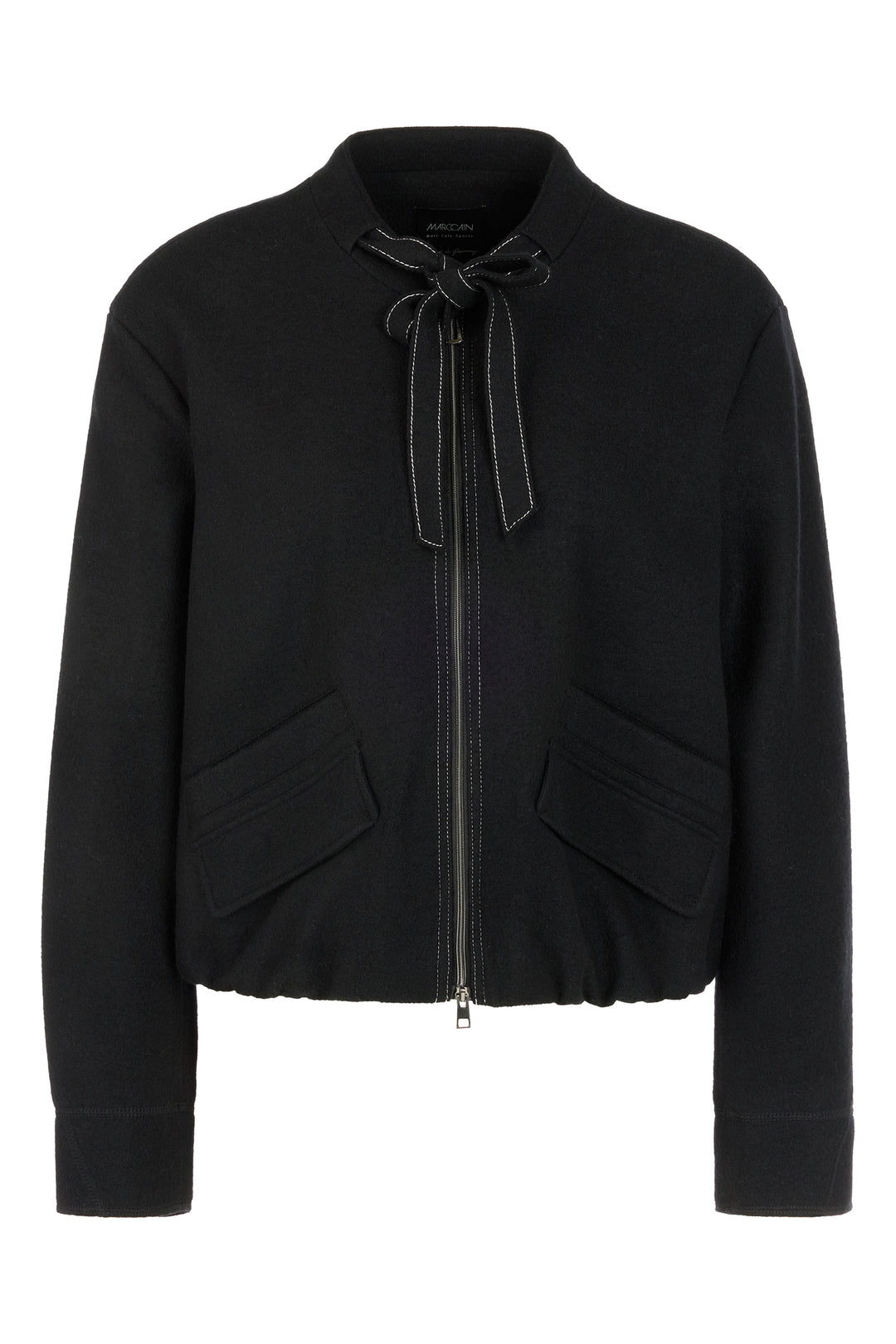 Marc Cain Sports Black Jersey Jacket, product shot