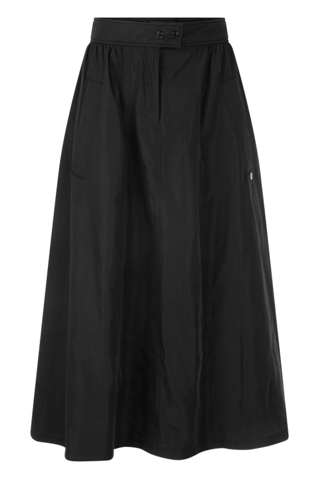 Marc Cain Sports black woven midi skirt at Olivia Grace Fashion