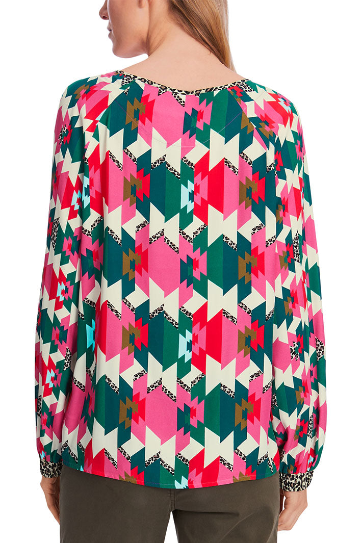 Marc Cain Sports XS 51.09 W18 Top 244 Dragon Fruit Pink