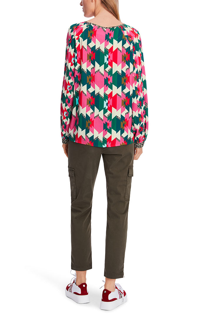 Marc Cain Sports XS 51.09 W18 Top 244 Dragon Fruit Pink
