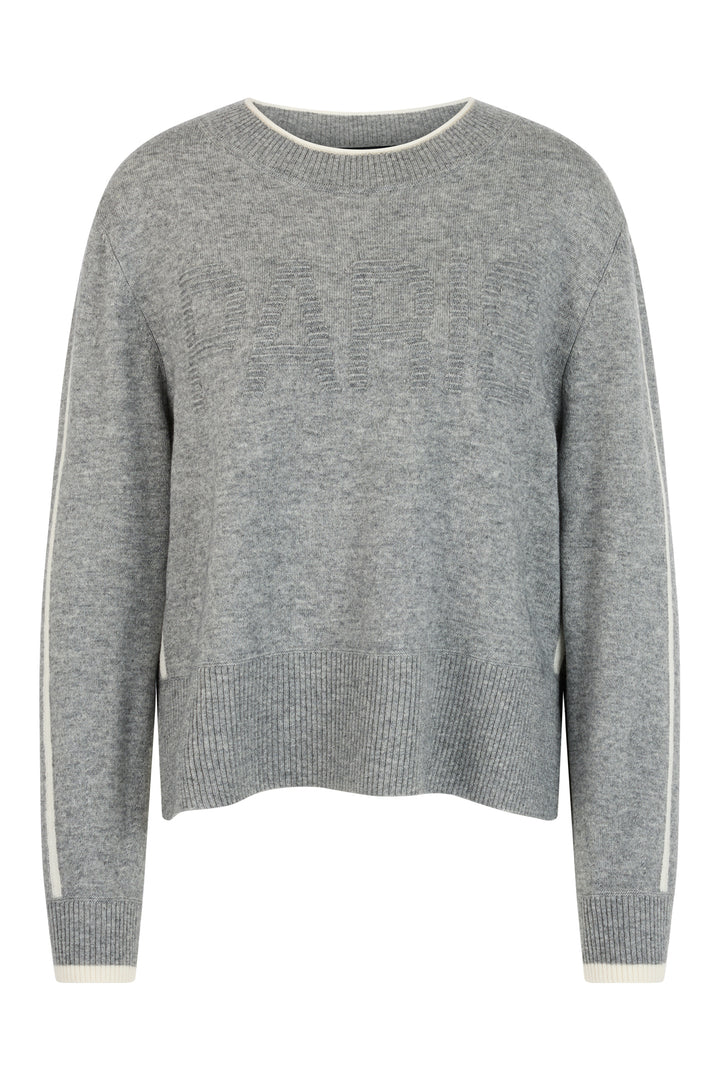 Marc Cain Sports Grey Knit Jumper, product shot