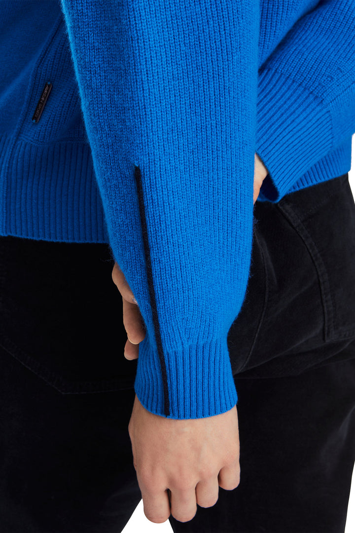 Marc Cain Sports Jumper Retink Together Skydiver Blue XS 41.23 M63 361 - Olivia Grace Fashion