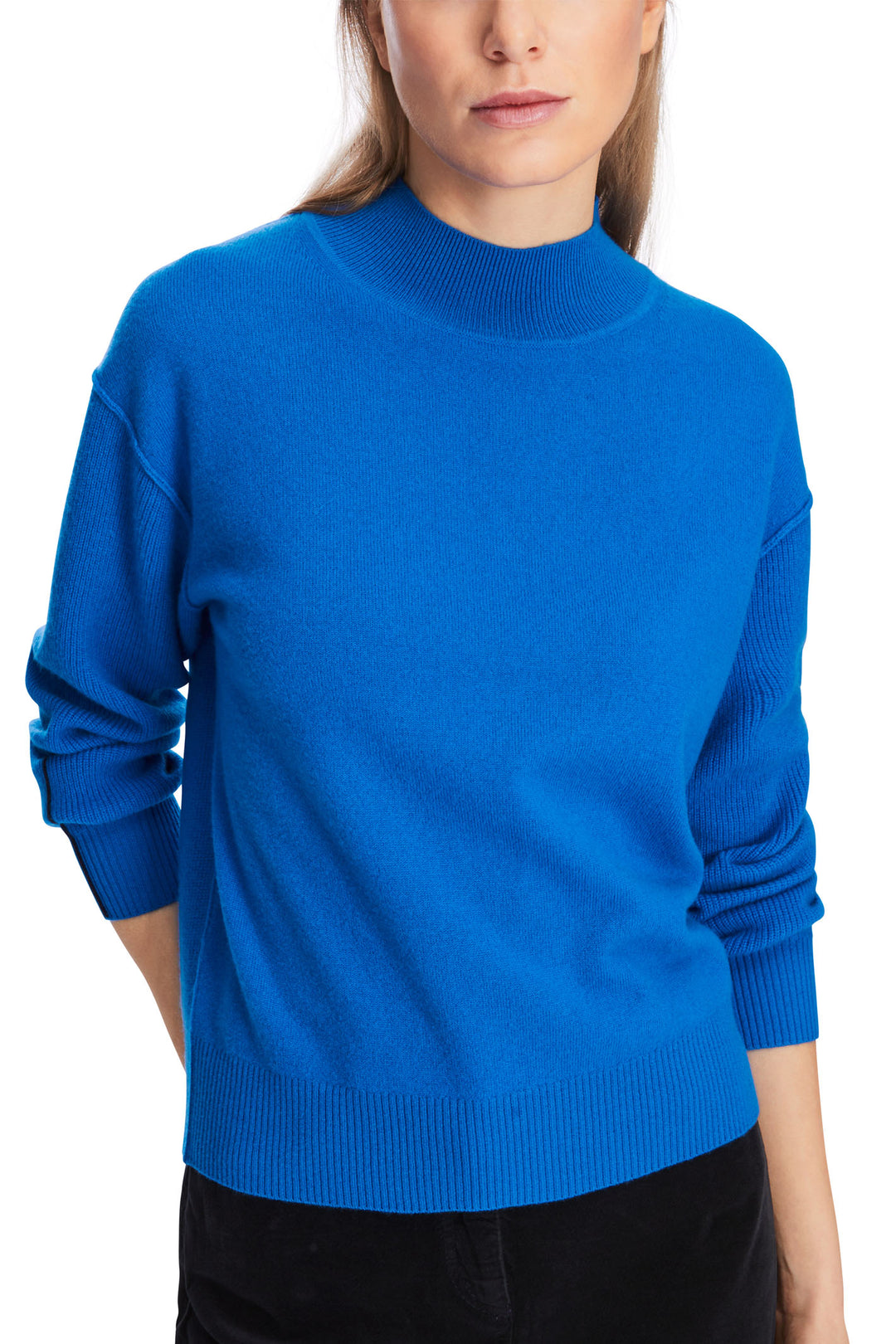 Marc Cain Sports Jumper Retink Together Skydiver Blue XS 41.23 M63 361 - Olivia Grace Fashion