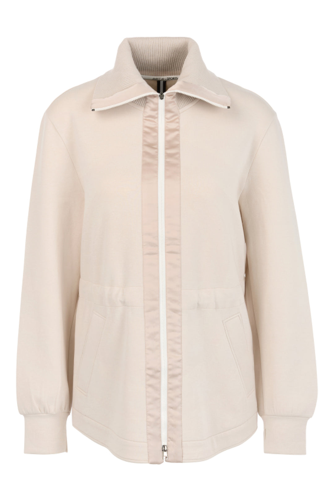 Marc Cain Sports smoke cream jersey jacket at Olivia Grace Fashion