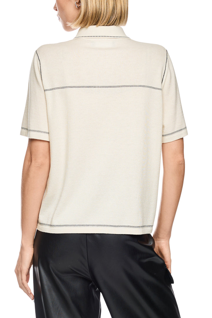 Marc Cain Sports Smoke Knit Short Sleeve Shirt BS 53.09 M80