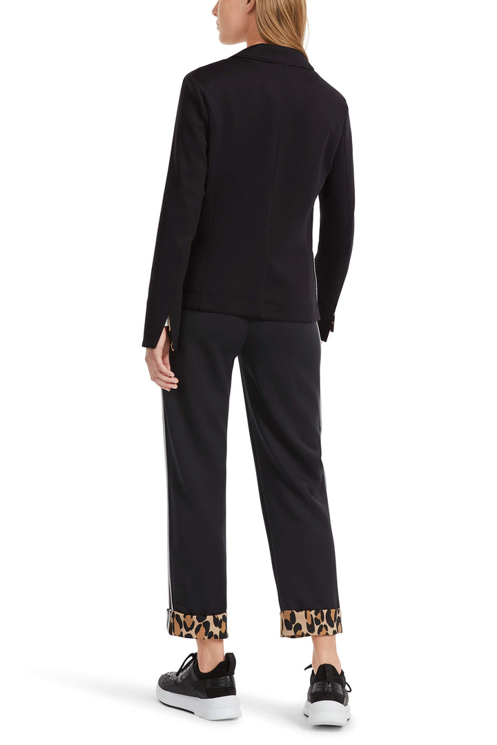 Marc Cain Sports VS 34.12 J22 900 Black Blazer Jacket - Olivia Grace Fashion