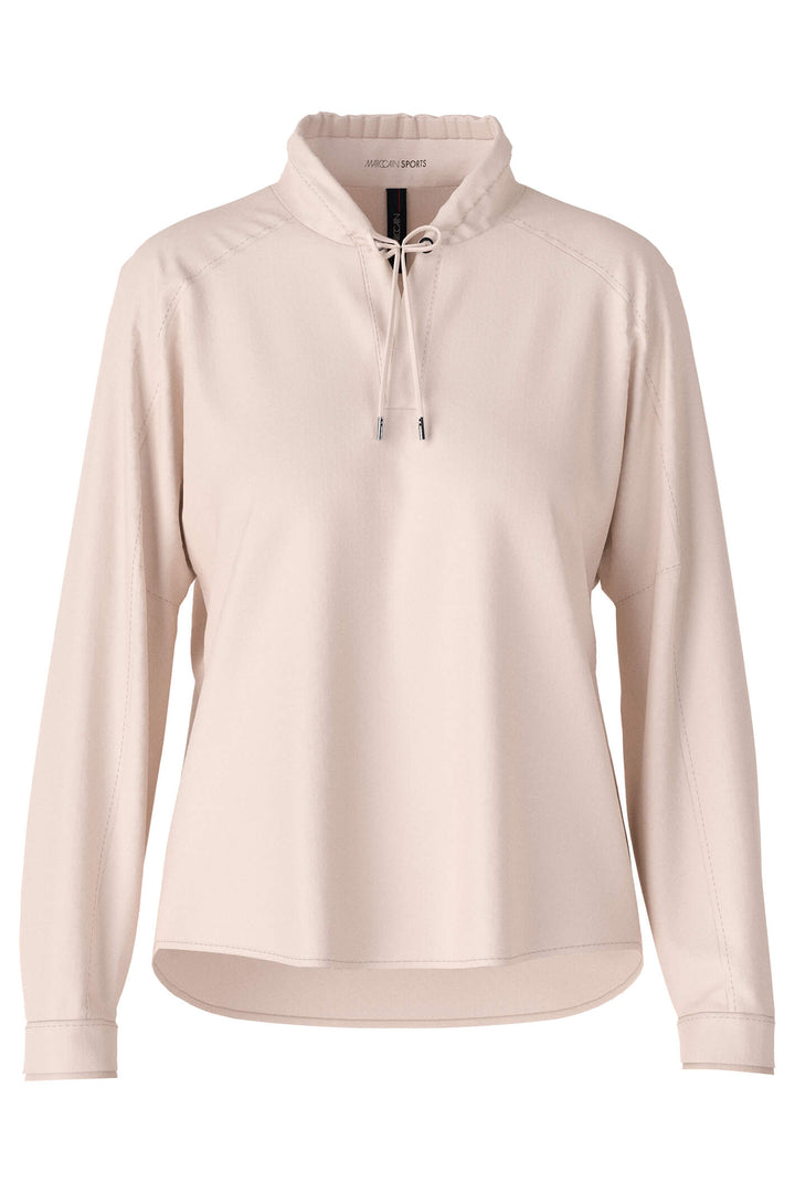 Marc Cain Sports VS 51.10 W41 155 Pink Almond Blossom Top - Olivia Grace Fashion