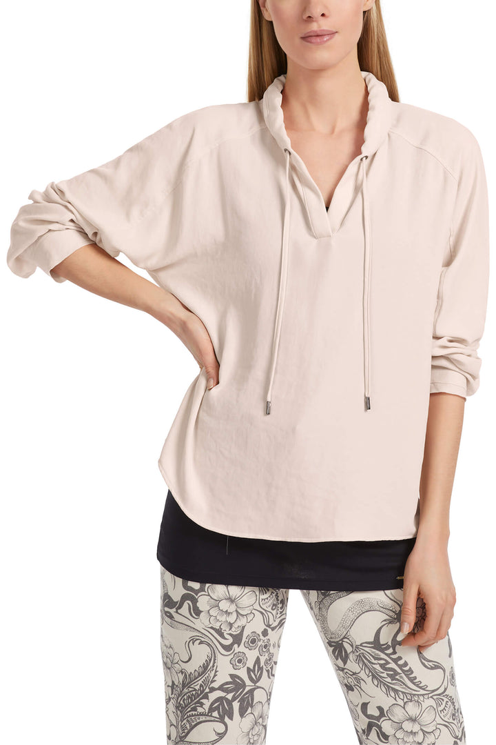 Marc Cain Sports VS 51.10 W41 155 Pink Almond Blossom Top - Olivia Grace Fashion