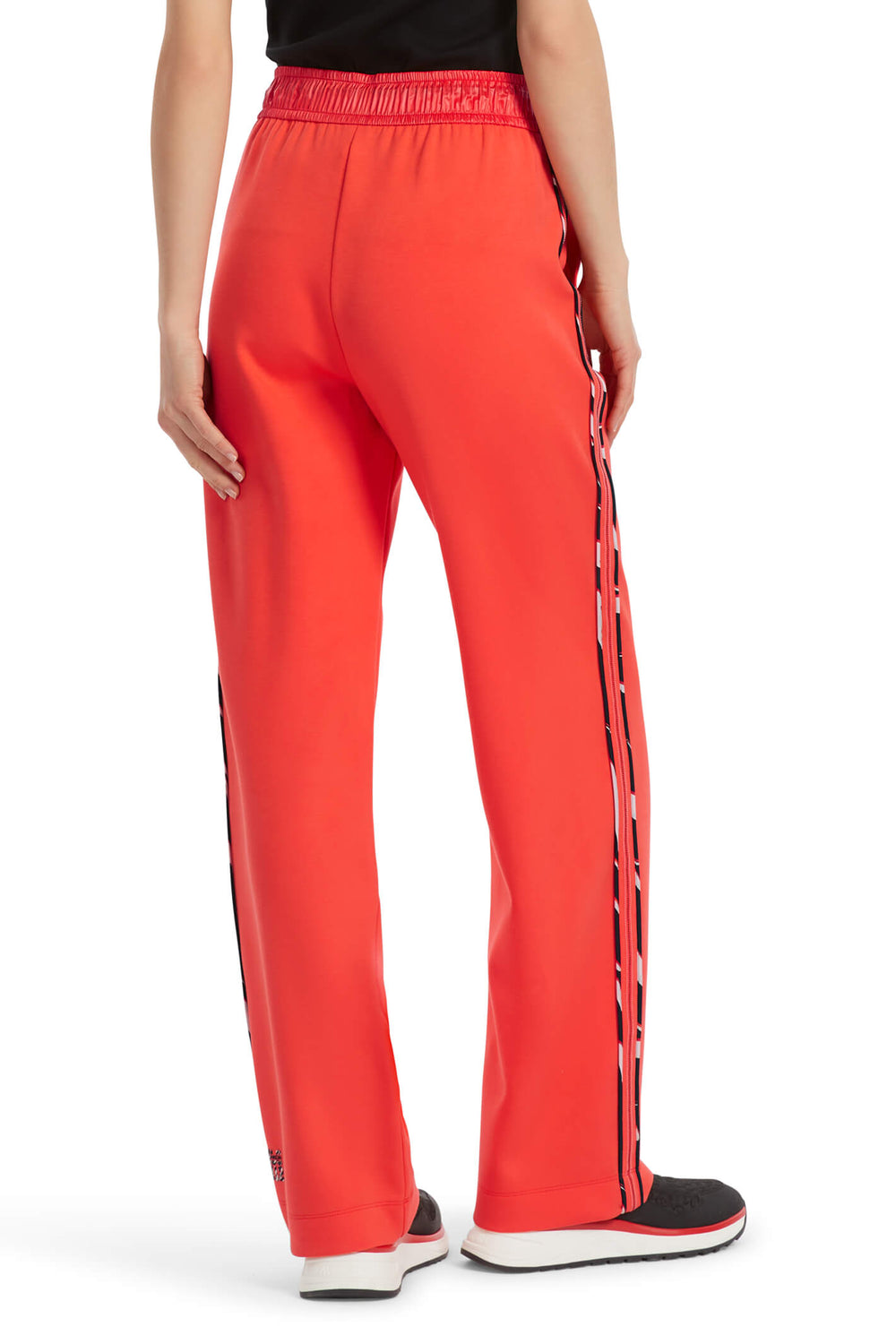 Marc Cain Sports VS 81.25 J06 Welby 278 Campari Orange Pull On Trousers - Olivia Grace Fashion