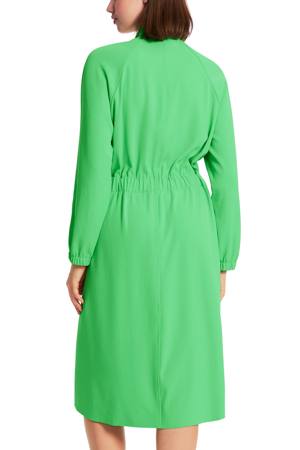 Marc Cain Sports WS 21.14 W28 543 New Neon Green Shirt Dress - Olivia Grace Fashion